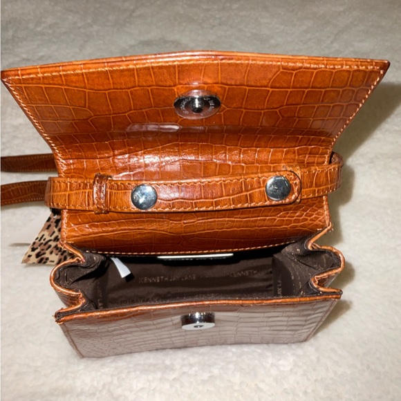 Kenneth Jay Lane Croco Embossed Purse - Picture 4 of 10